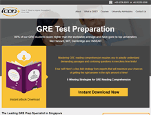 Tablet Screenshot of gre-singapore.com